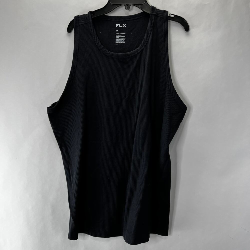 FLX Active Outdoor Ribbed Men's Muscle Shirt 2XL